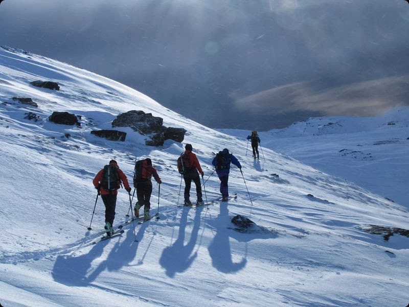 Salida Esqui de Travesía el 25/01/2014