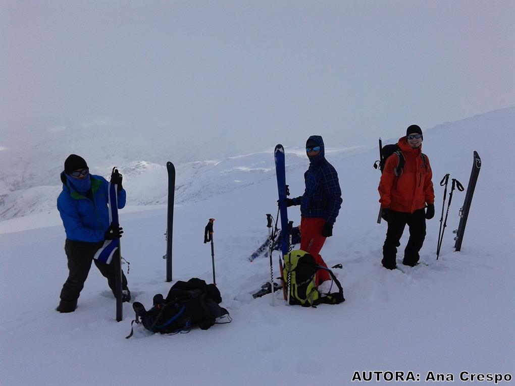 Primera actividad de esqui 2016
