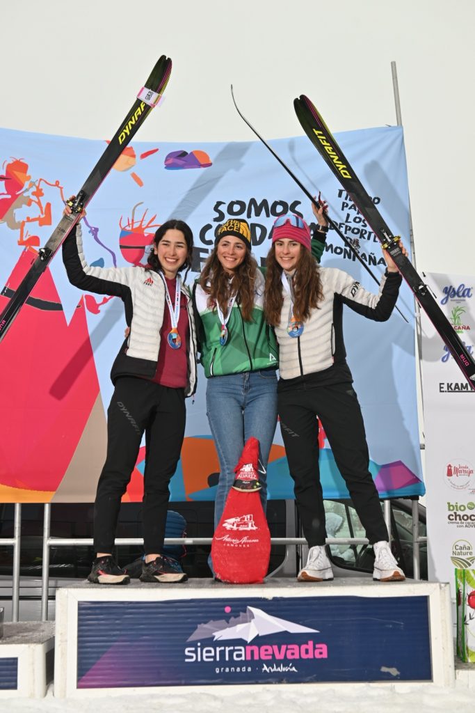 Alonso, Ordóñez y Rodríguez Santiago oro en la individual de los Campeonatos de España de Skimo