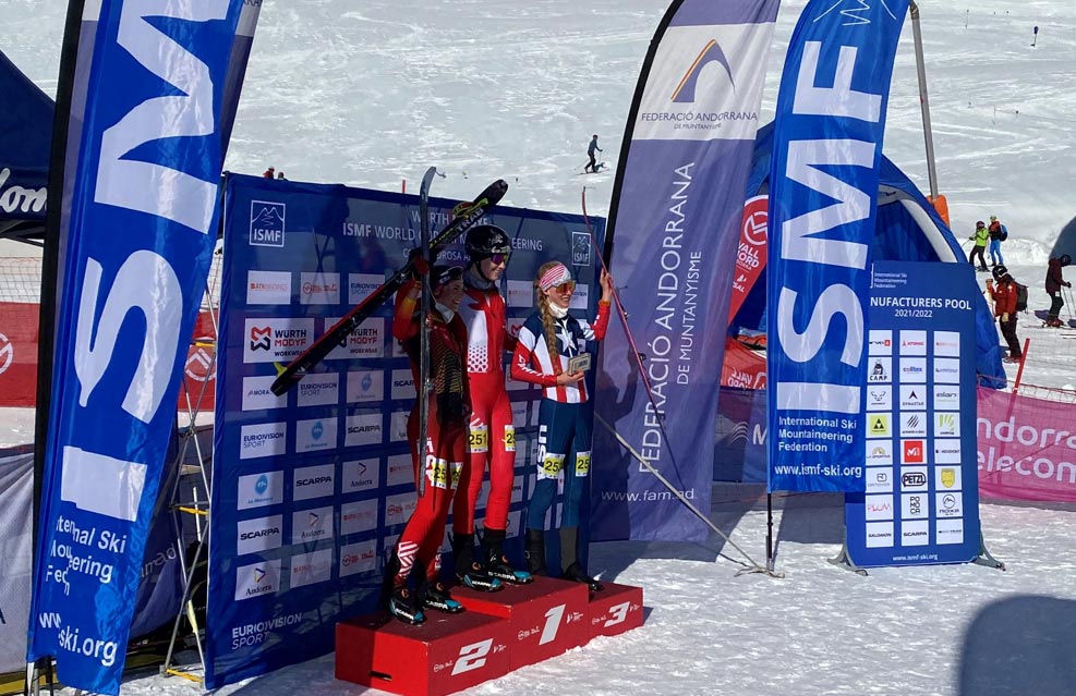 María Ordóñez, plata en la Individual de la Copa del Mundo en Andorra