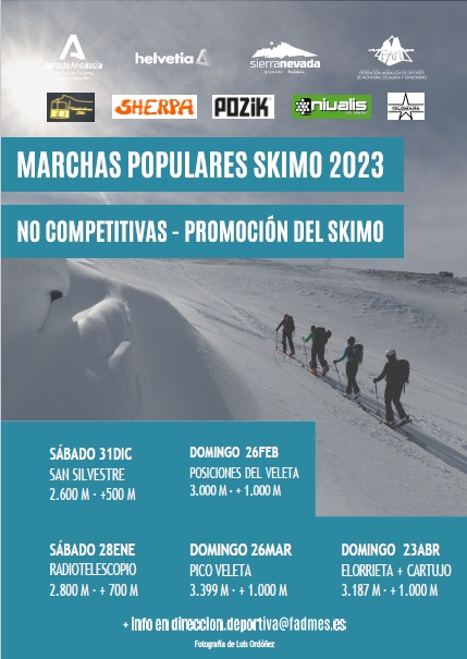 MARCHAS POPULARES DE SKIMO PARA 2023