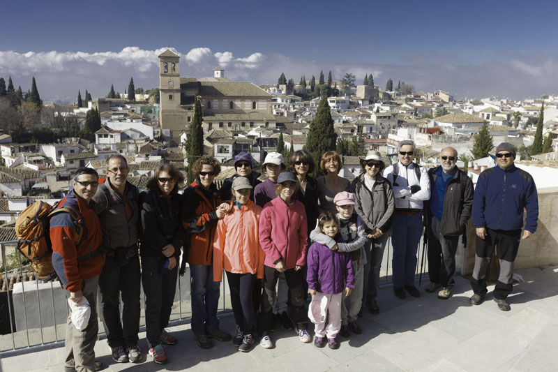 Senderismo por los alrededores de Granada.