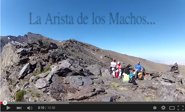 Arista de los Machos, en Sierra Nevada.